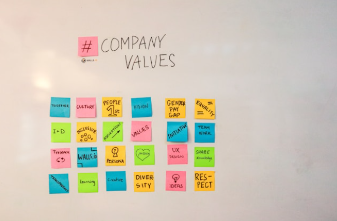 Campus to corporate transition illustrated by a college student entering an office environment, symbolizing the shift to professional life with skills and guidance.