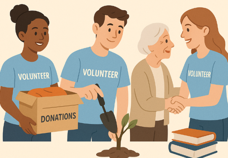 Role of Student Volunteering in College Societies | Social Media