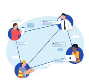 Job search networking