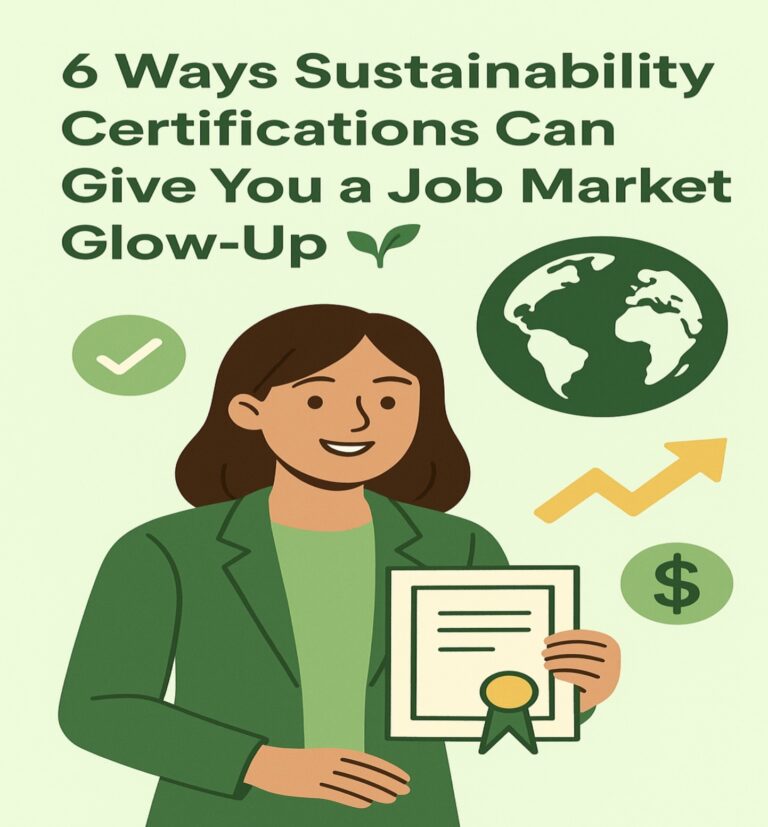 Sustainability certification jobs