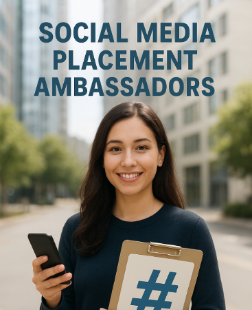 campus social ambassador hiring, student influencer jobs