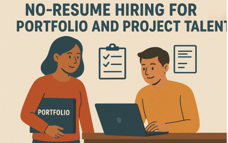 no-resume hiring campus