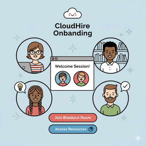 Global HR team analyzing hiring performance metrics on dashboards
