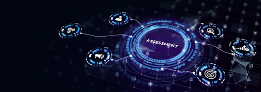 A candidate practicing on an assessment platform with recruitment tech tools to improve skills and performance