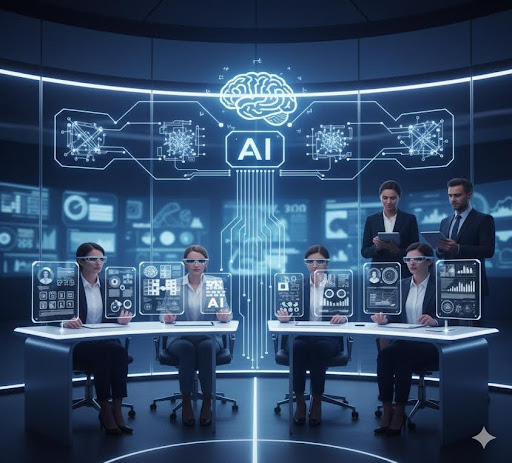 AI recruitment software scanning resumes during early candidate evaluation