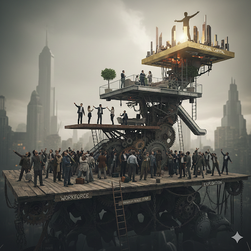 Platform based analysis showing work and impact on income inequality