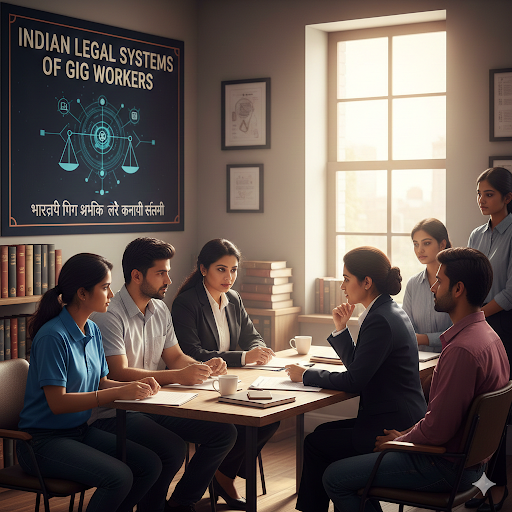 Platform based analysis showing the legal work and impact of gig workers in India