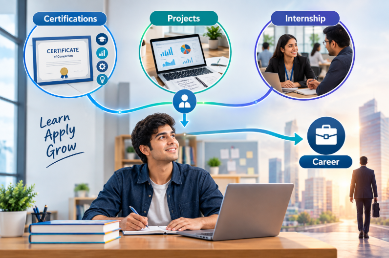 certifications and internships